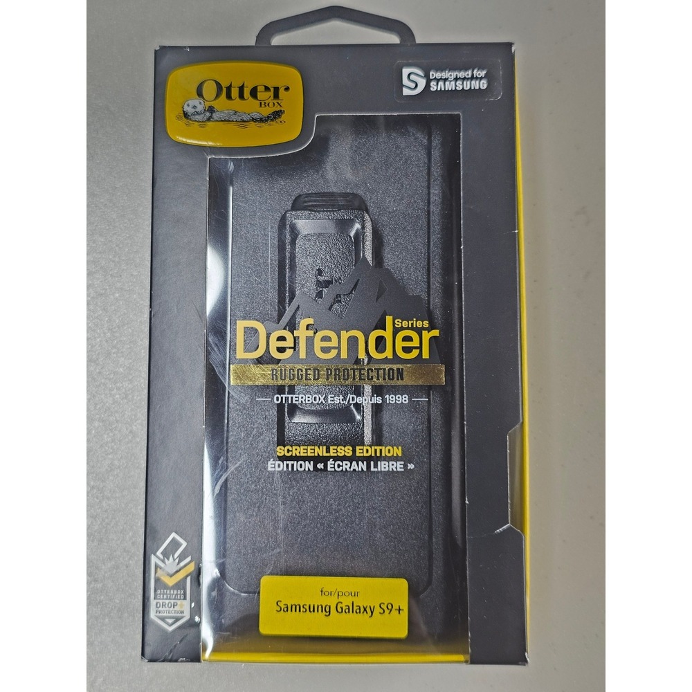 OtterBox Defender Series Case for Samsung Galaxy S9+ Black 77-57992 Screenless